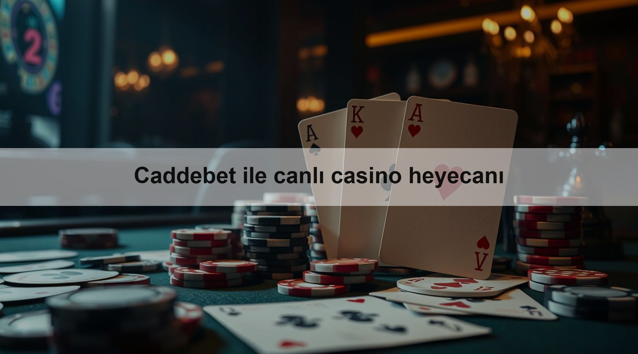 Caddebet ile canlı casino heyecanı 1 Caddebet ile canlı casino heyecanı