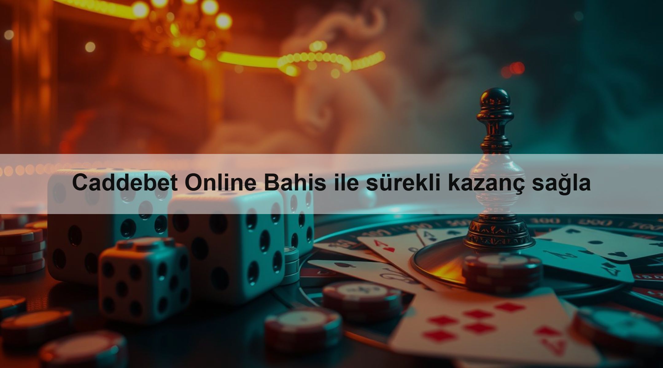 Caddebet Online Bahis ile sürekli kazanç sağla