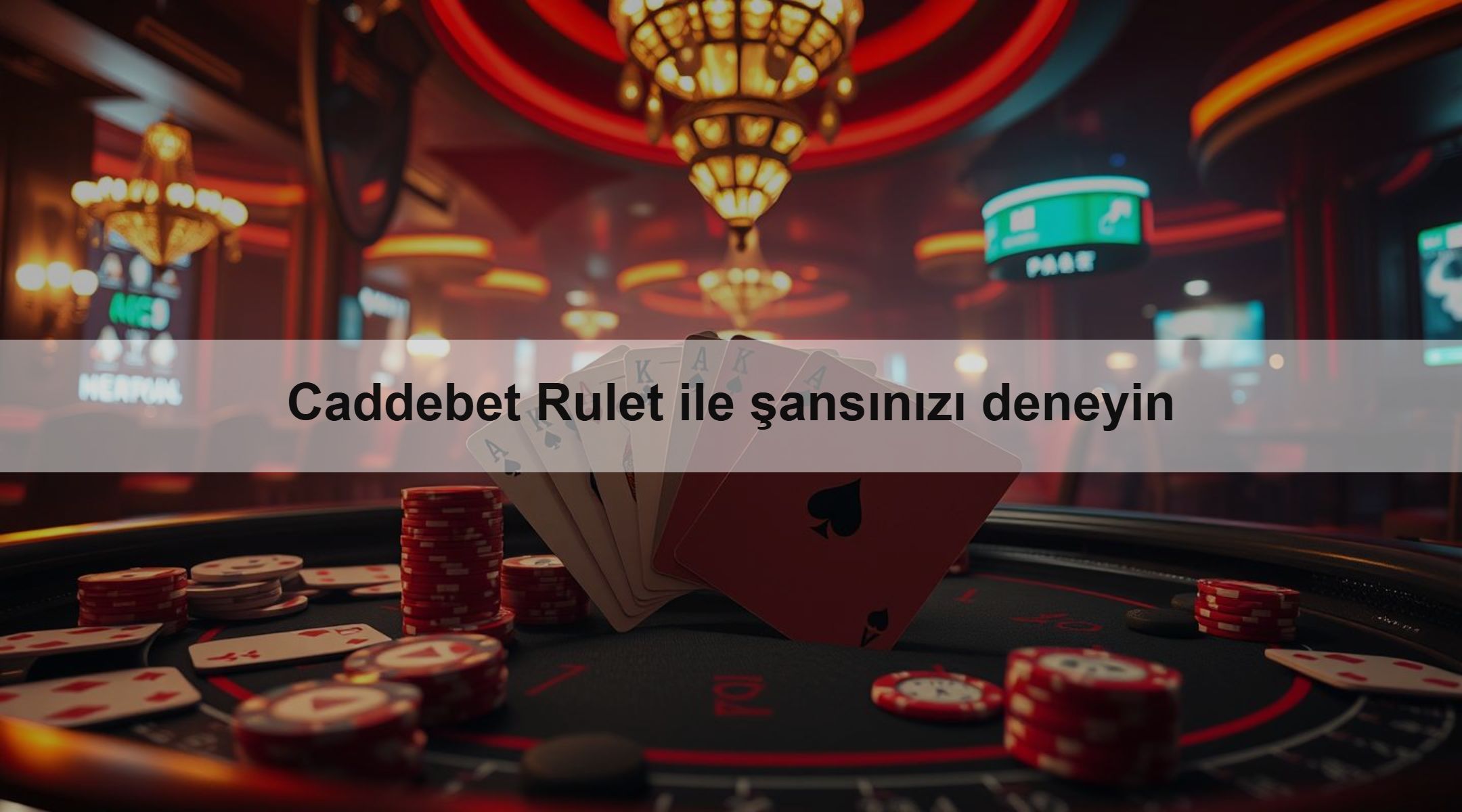 Caddebet Rulet ile şansınızı deneyin