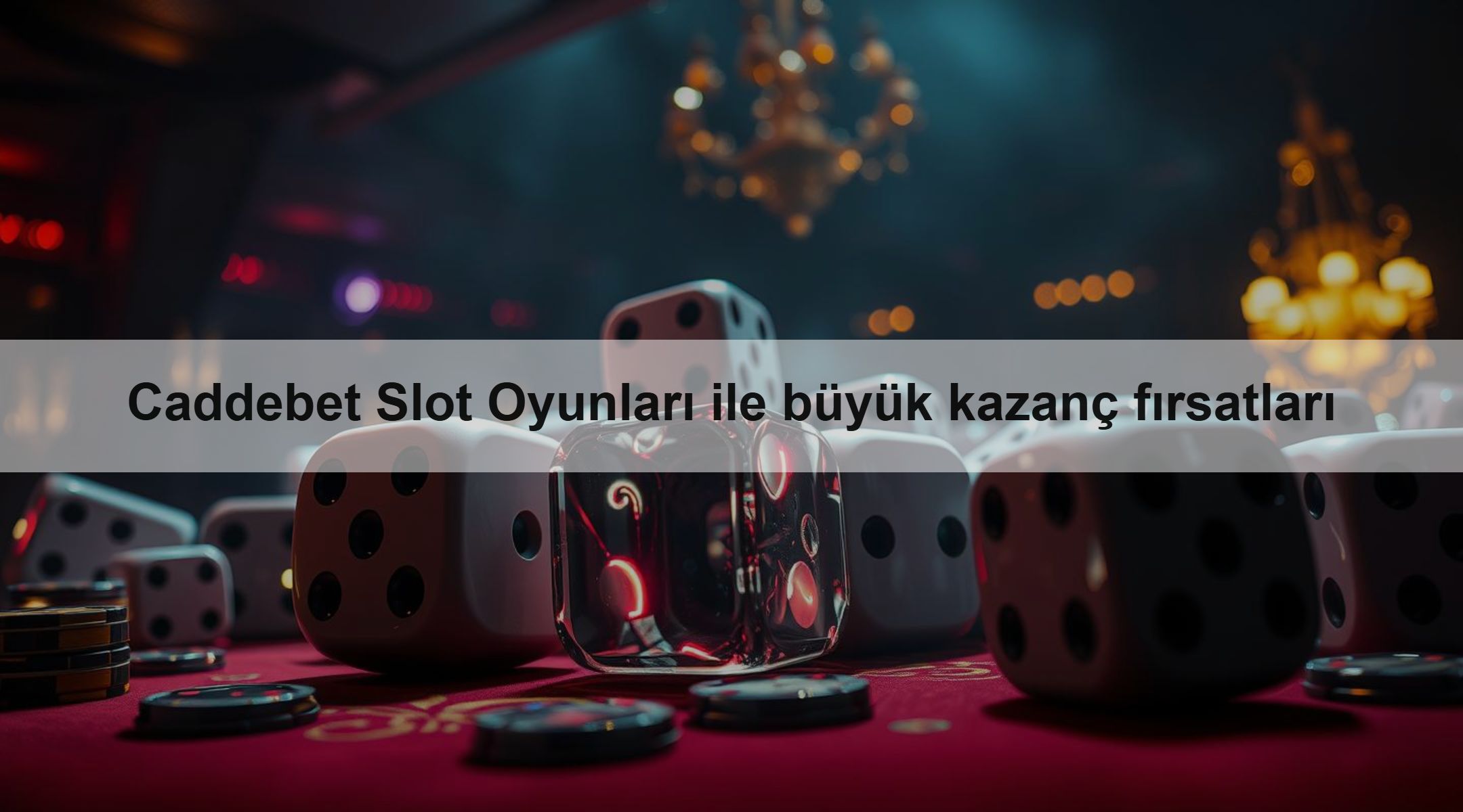 Caddebet Slot Oyunları ile büyük kazanç fırsatları
