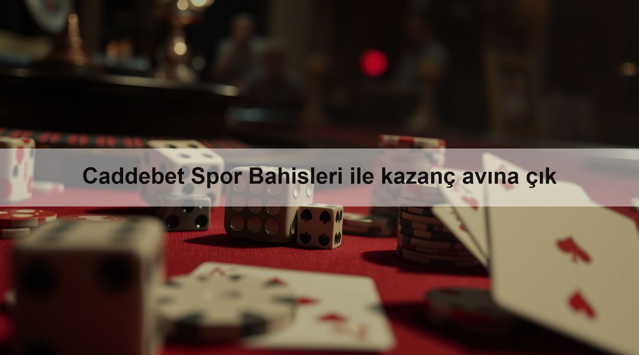 Caddebet Spor Bahisleri ile kazanç avına çık