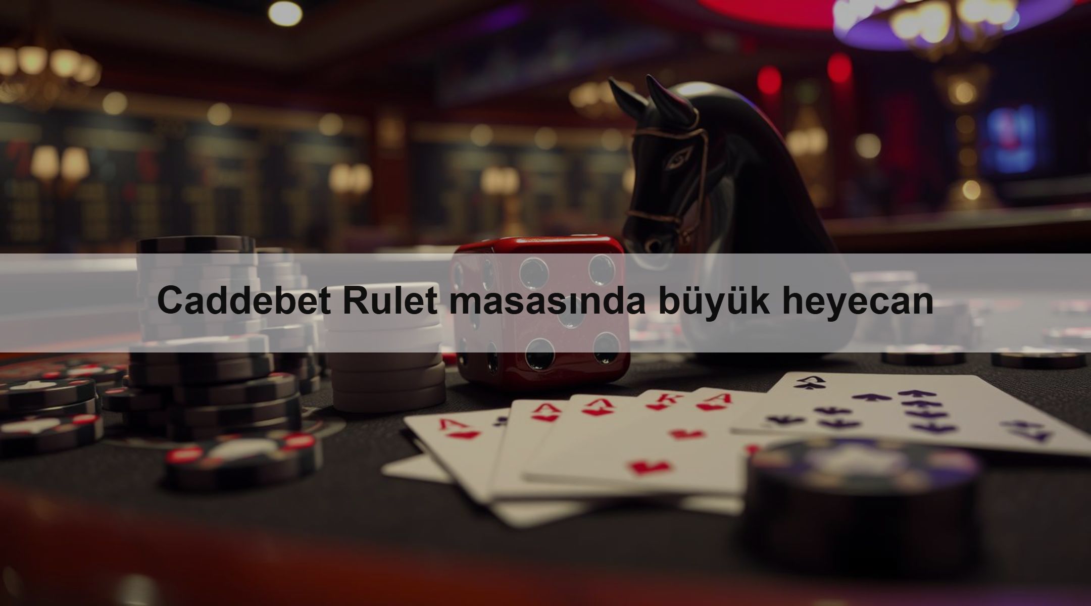 Caddebet Rulet masasında büyük heyecan 1 Caddebet Rulet masasında büyük heyecan
