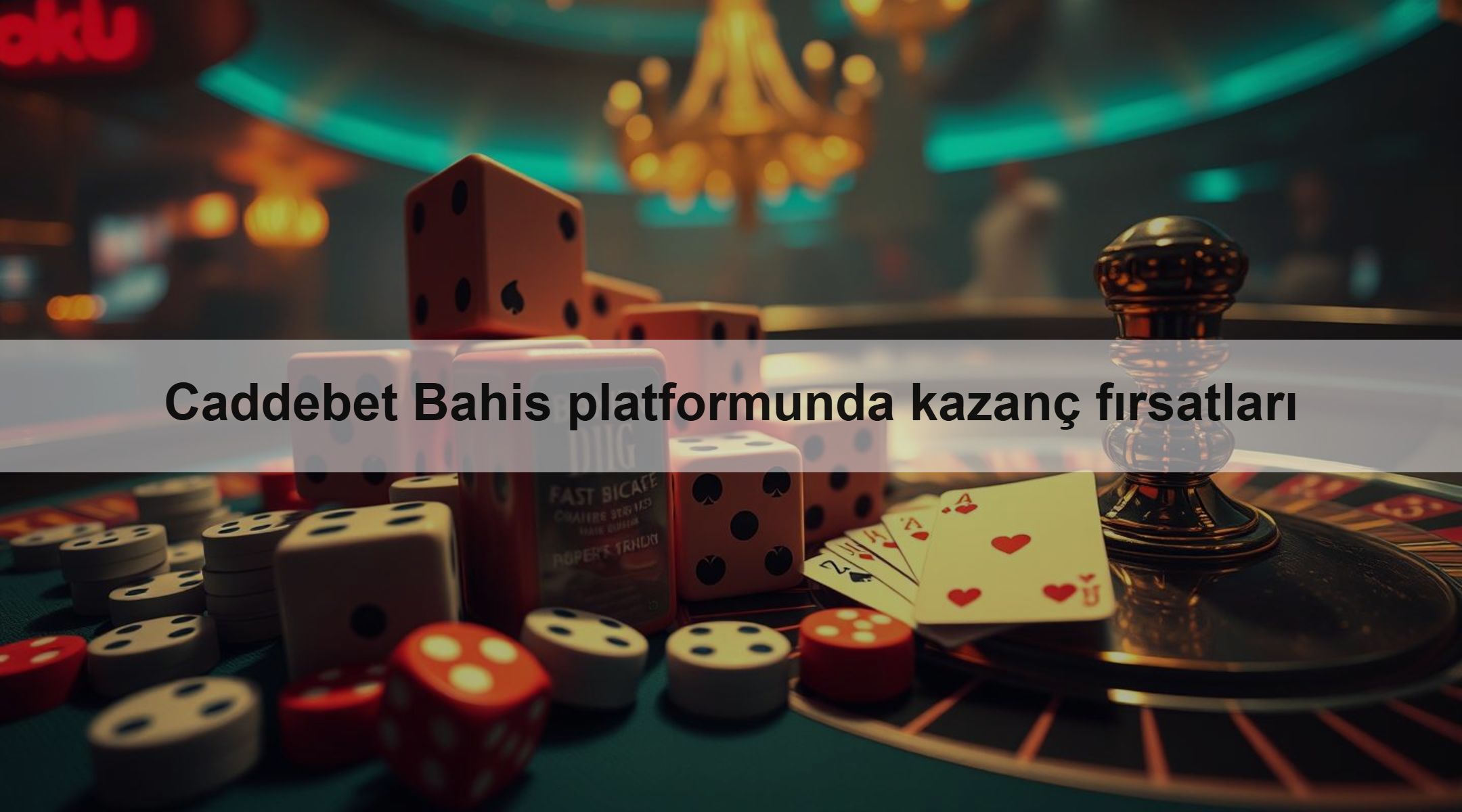 Caddebet Bahis platformunda kazanç fırsatları 1 Caddebet Bahis platformunda kazanç fırsatları