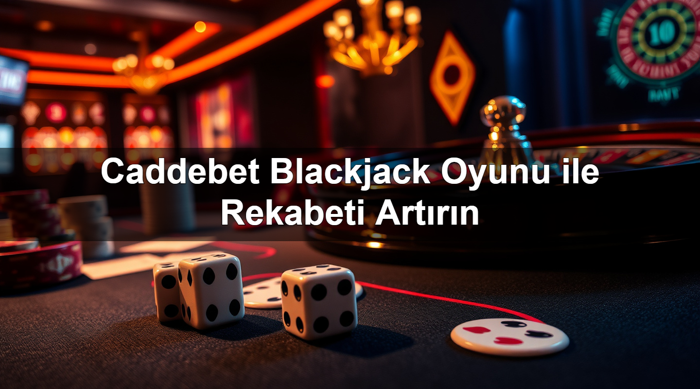 Caddebet Blackjack Oyunu ile Rekabeti Artırın