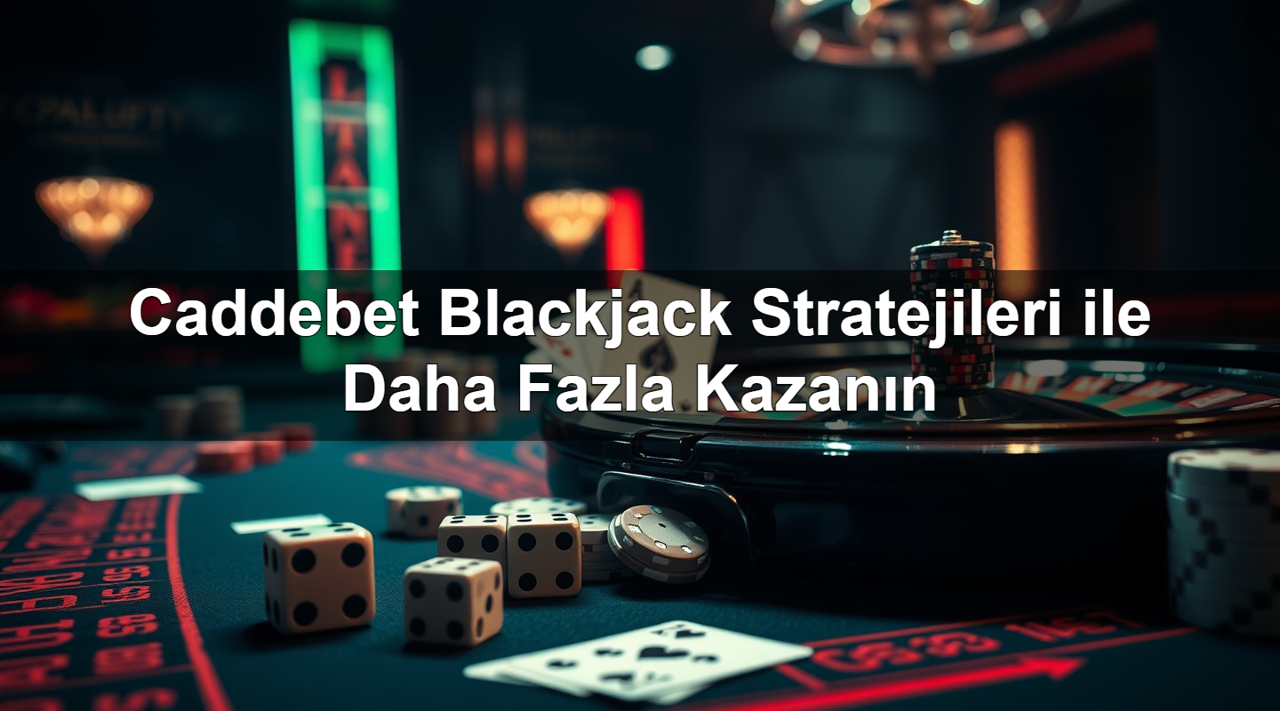Caddebet Blackjack Stratejileri ile Daha Fazla Kazanın